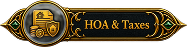HOA and taxes